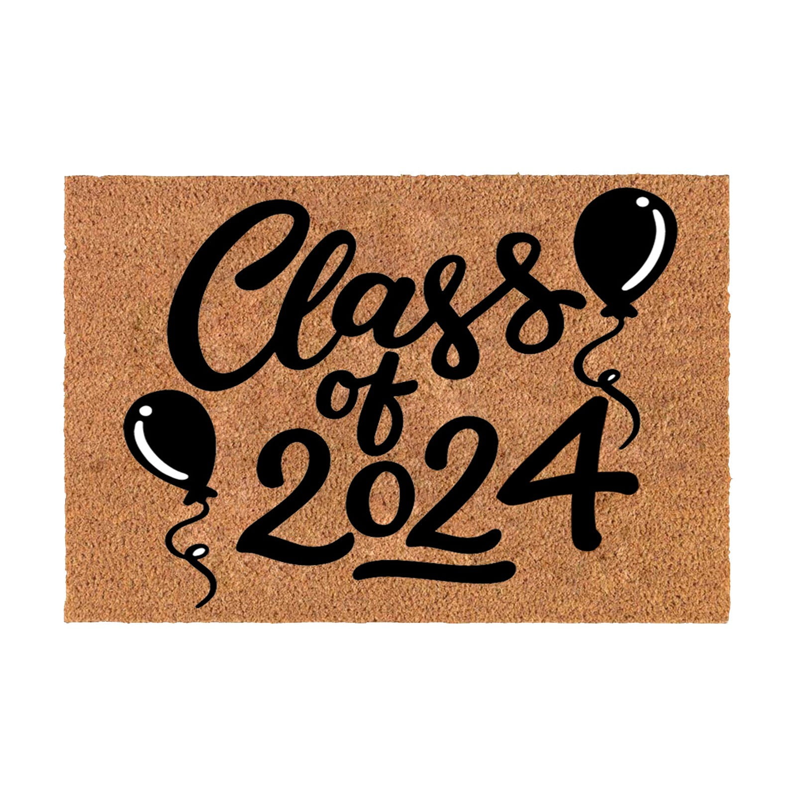 YELREGINA Carpet Remnant 2024 Graduation Season Velvet Floor Mats Funny