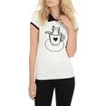 thumbnail image 1 of YEMAK Women's Pointed Collar Cat Tea Cup Short Sleeve Pullover Sweater MK3591CAT-IVORY/BLACK-M, 1 of 5