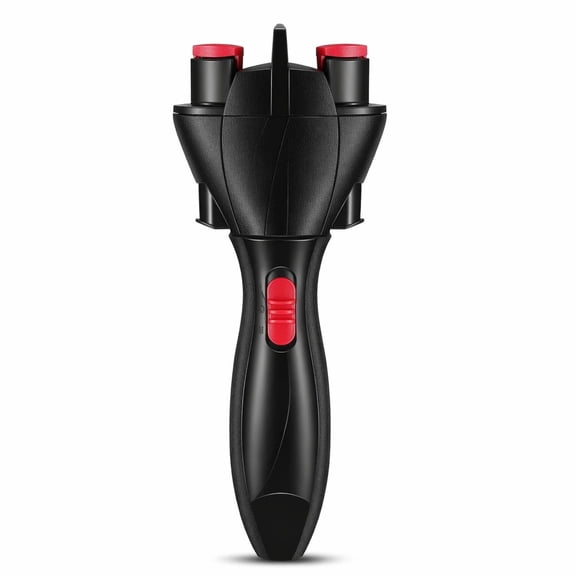 YEMNPIOS 1 Pc Electric Hair Braiding Machine Auto Twister DIY Styling Twist Tool Battery Black