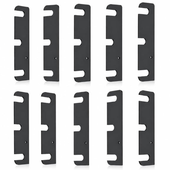YEMNPIOS 10 Pcs Door Hinge Shims 3.5 Inch Stainless Steel Adjustable Repair Kit Hardware