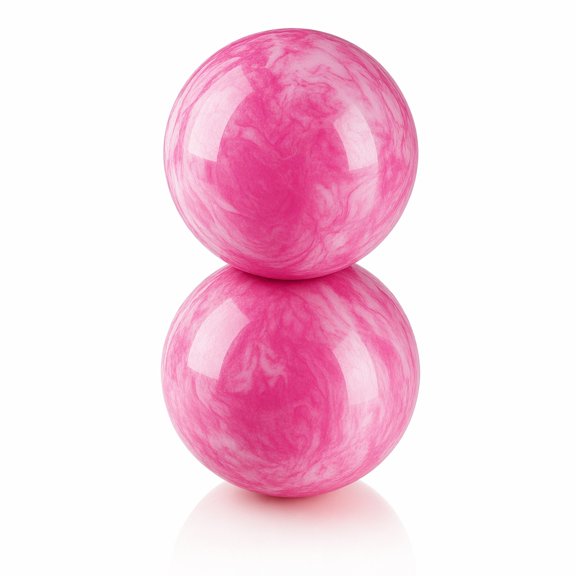 YEMNPIOS 2 Pcs 8.5 Inch Large Inflatable Bouncing Balls Marbleized Bouncy Ball for Adults Pets Party Supplies Beach PVC