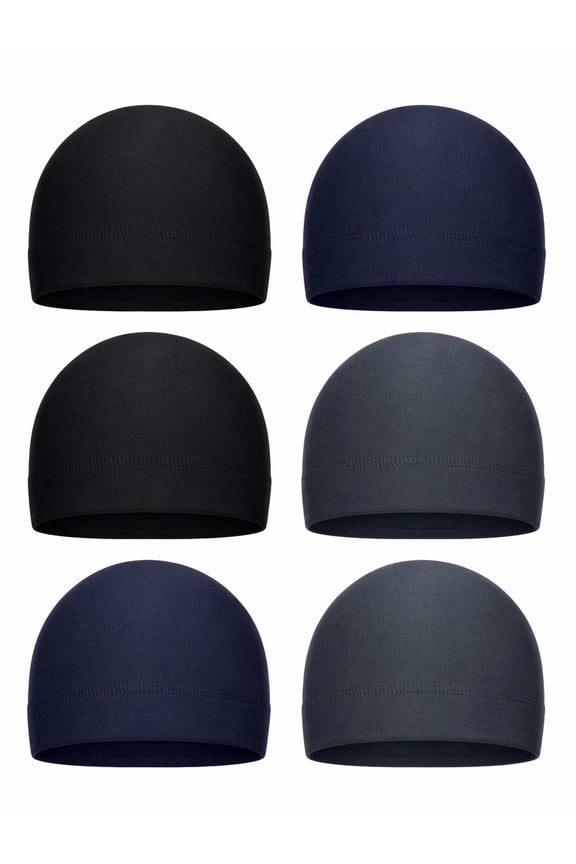 6 Pcs Winter Beanies Warm Hat Skull Cap for Boys