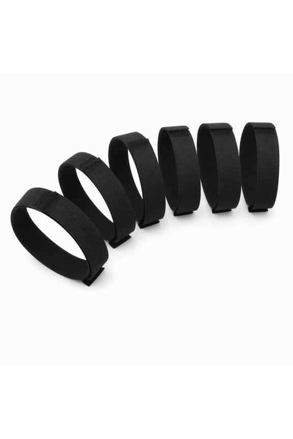 Black Boot Blousers Elastic Military Boot Straps Ankle Strap 1 Inch Wide Bands for Hunting Hiking Army
