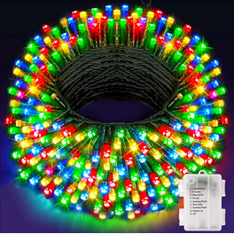 Christmas String Lights 16 Colors Changing with 8 Modes Remote Control Waterproof USB Plug in Fairy String Lights for Christmas Tree Indoor Outdoor Decor Walmart