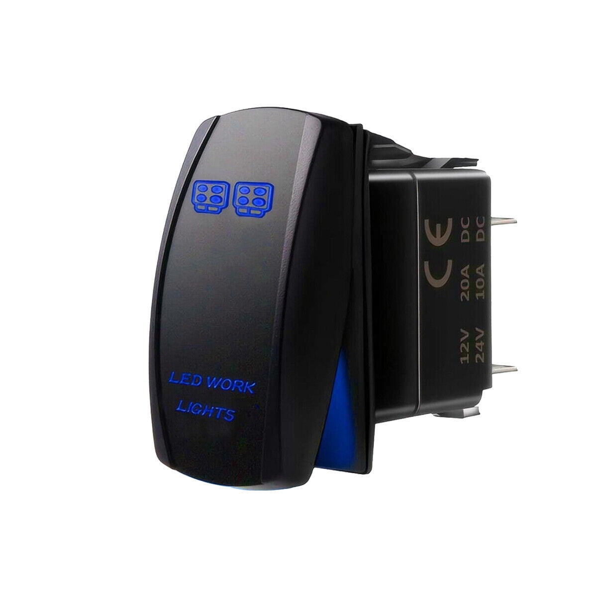 YEOPGYEON 5Pin Backlit Bumper Light Bar Rocker Toggle Switch Kit On/Off ...