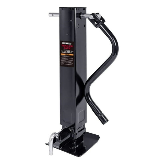 YEOPGYEON Heavy-Duty 12000lbs Capacity Trailer Jack Welded-on Trailer Tongue Jack Height Adjustable
