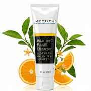 YEOUTH Vitamin C Facial Cleanser, Gentle Daily Face Wash for Men and Women, 3 oz