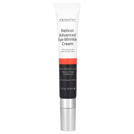 YEOUTH Retinol Advanced Eye Wrinkle Cream, 0.5 fl oz (15 ml)