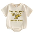 thumbnail image 1 of YEPGAR Baby Boys Girls Bodysuits Short Sleeve Summer Classic Design Baby Boy New Born Clothes Baby Onesies Neutral Onesies Boy for 0-12 Months (Beige, 0-3 Months), 1 of 8