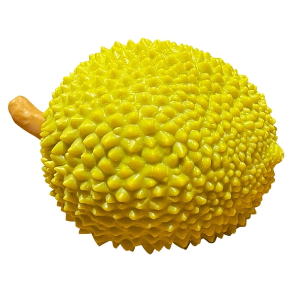 YEPGAR Giant Durian Soft Moldable Stress Cube Decompression Gadget Adults Office Travel Desktop Anxiety Calming Tool (Yellow, One Size)
