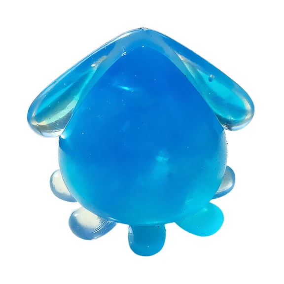 YEPGAR Squid Malt Translucent Stress Cube Slow Resilience Multi-Party Relax Gadget (Model B, One Size)