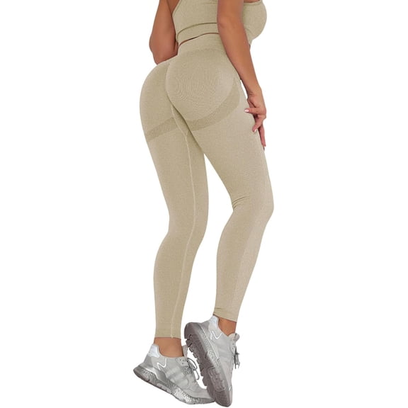 YEPOLERCE 3D Metabolic Booster Leggings, Women's High Waist Tummy Control Butt Lifting Compression Workout Pants