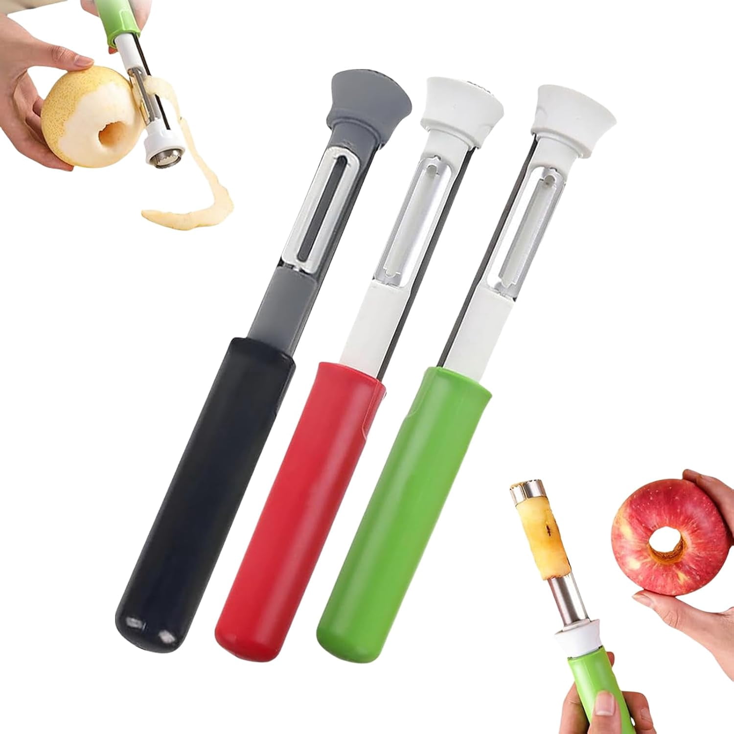 YEPOLERCE Apple Peeler Corer Slicer All in One, 3-in-1 Stainless Steel ...