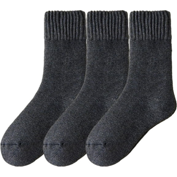 YEPOLERCE Saturatione Winter Thermal Socks for Women, Soft Warm Plush Stockings for Cold Weather