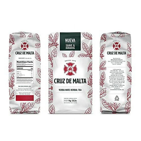 YERBA MATE CRUZ de MALTA 2.2lb 1 kilo