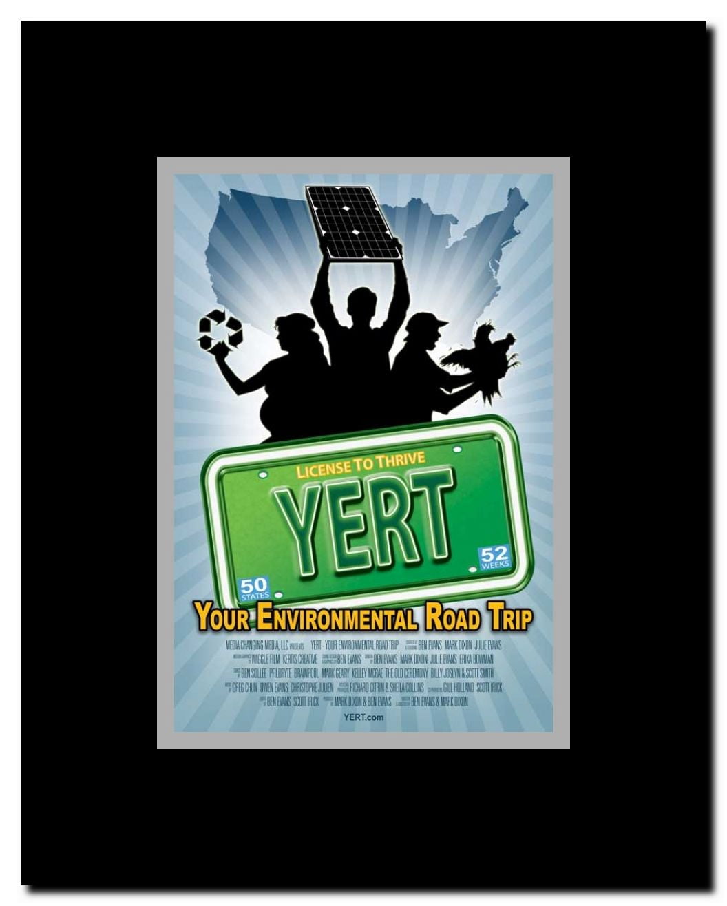 YERT: Your Environmental Road Trip Framed Movie Poster