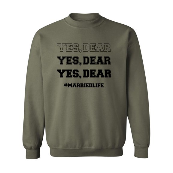 YES, DEAR Crewneck Sweatshirt