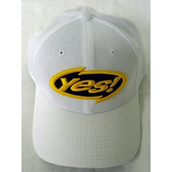 YES! Golf Fitted Hat 3930 Mesh Cap NEW