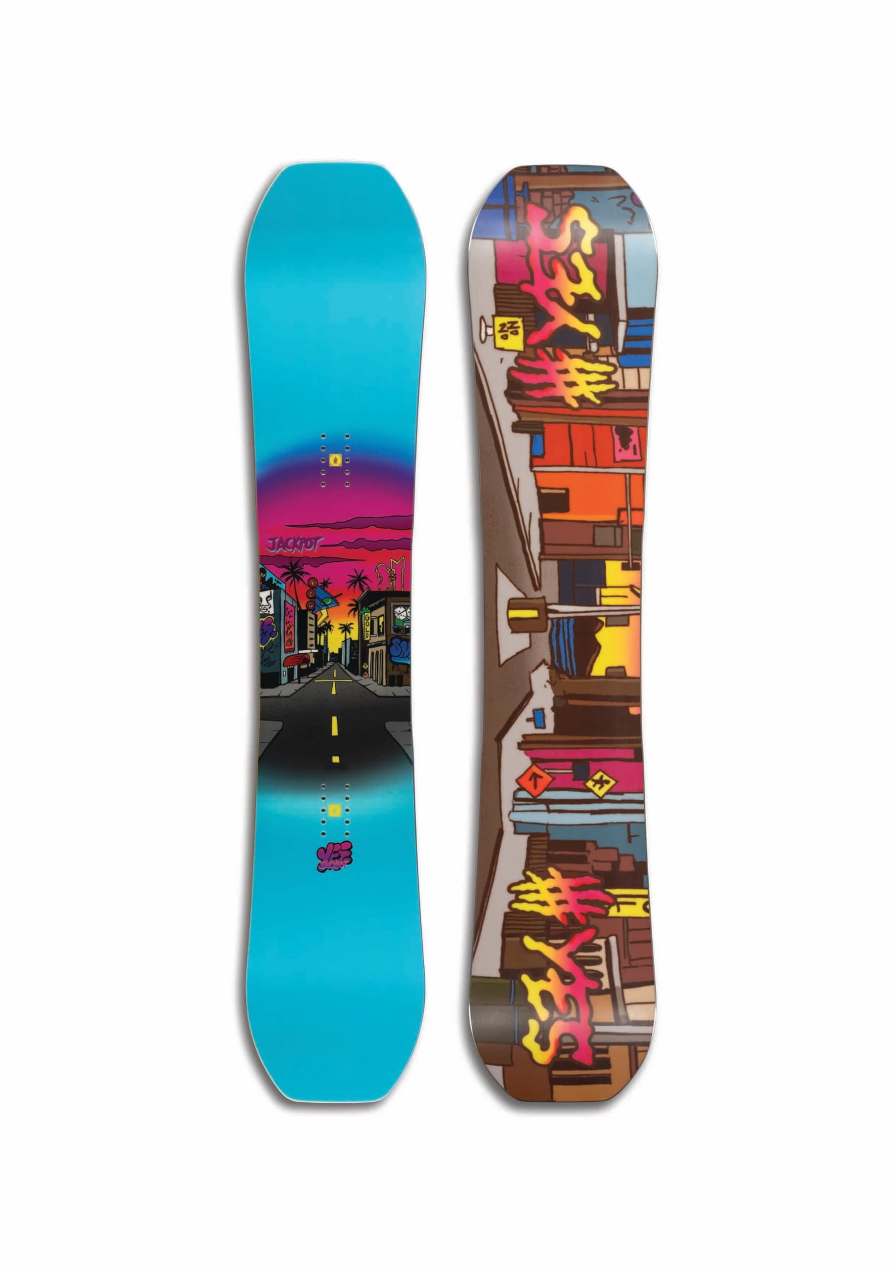 YES. - Jackpot, Snowboards Twin Tip, Resort Freestyle,, Size 154