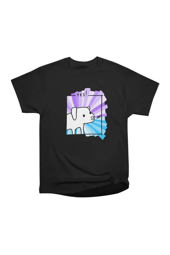 YES T-Shirt Tee Gift For Him Merch For Her Apparel For Friend-1