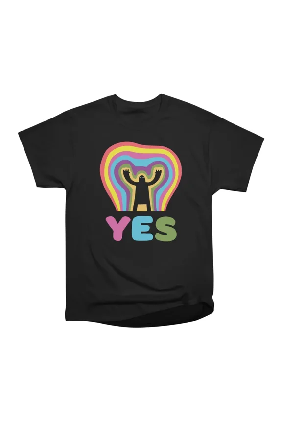 YES T-Shirt Tee Gift For Him Merch For Her Apparel For Friend