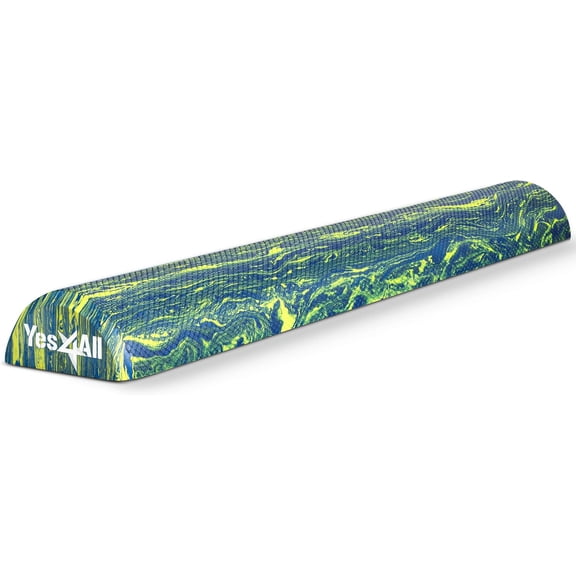 YES4AL Foam Half Roller EVA 36 in - Blue & Green