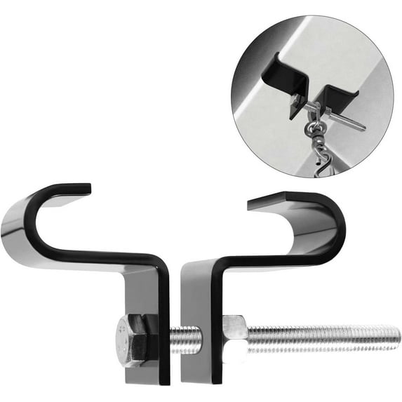 YES4ALL Capacity I-Beam Clamp Hanger & Stainless Steel Punching Bag Hanger with 4 Snap Hooks for Heavy Bag, Gym Swing, Trapeze, and Hammock