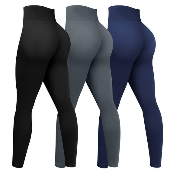 YESGG Leggings for Women, Non See Through Workout High Waisted Tummy Control Tights Yoga Pants