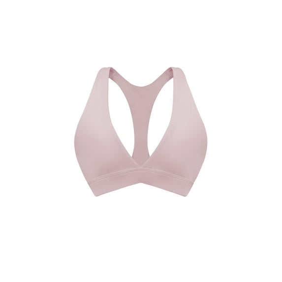 YESGG Sports Bra for Women V-Neck Racerback Yoga Bra Padded Workout Gym Athletic Fitness Bras