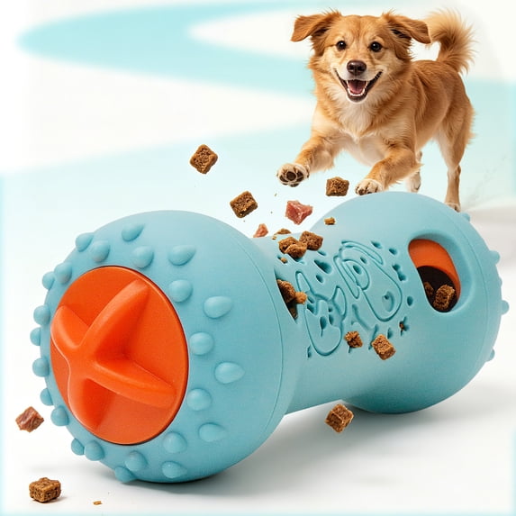 YESGIRL Interactive Dog Toys, Adjustable Treat Dispensing Puzzle Toy to Keep Them Busy with Mental Stimulation, for Puppy Teething and Small to Medium Dogs