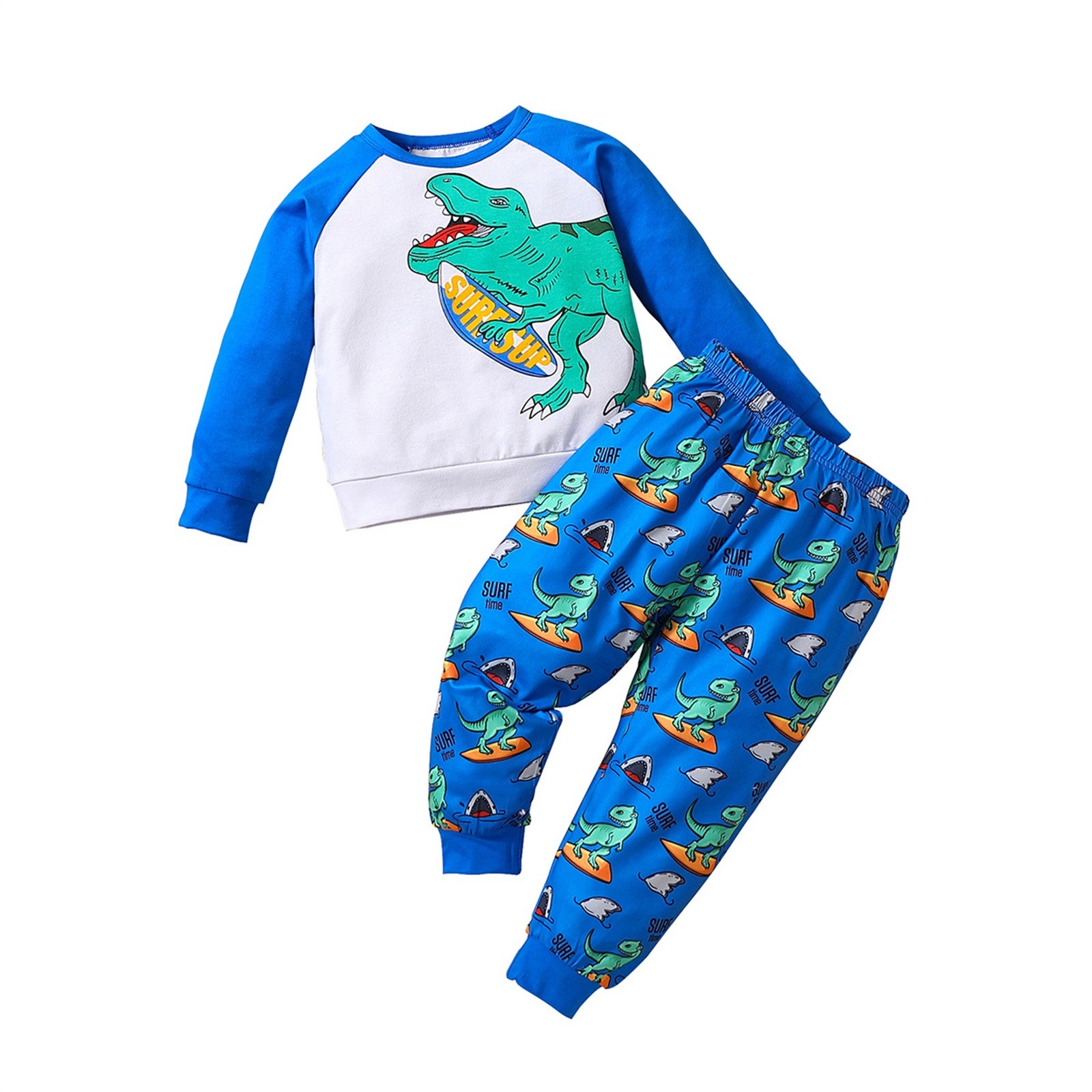 YESIMOLA Baby Clothes Boy Kids Outfit Soft Cotton Warm Crewneck Cartoon