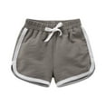 thumbnail image 1 of YESIMOLA Black Shorts for Girls Baby Girls Biker Shorts Size 10-12 Boys and Girls Cotton Active Running Sleeping Shorts for Toddler Gymnastic Clothes for Girls, 1 of 4