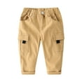thumbnail image 1 of YESIMOLA Boys Pants Size 7 Boys Pajama Pants Teen Boy Little Child Autumn Solid Size 12 Girls Clothes Toddler Clothes Boy Girl Clothing Basketball Clothing, 1 of 3