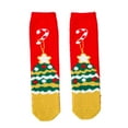 thumbnail image 1 of YESIMOLA Christmas Knee High Socks for Girls Toddler Fuzzy Socks Baby Girls Boys Christmas Warm Sleep Long Socks Knee Socks Anti Skid Socks for Kids Dailywear Socks,C One Size, 1 of 1