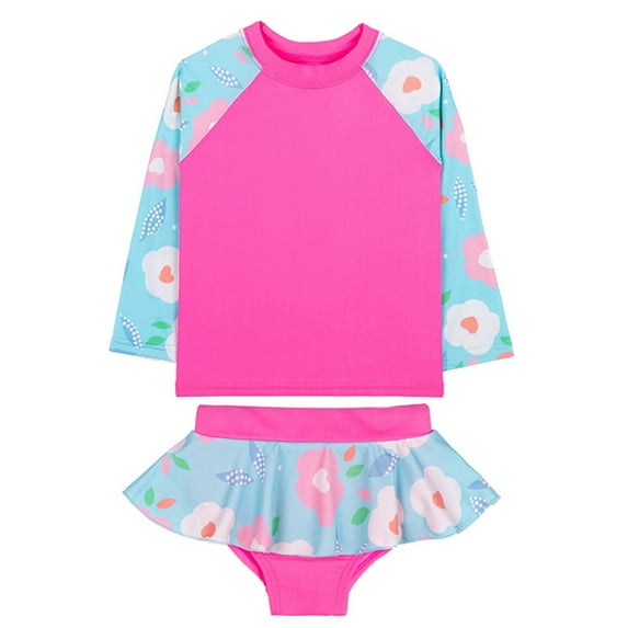 YESIMOLA Cute Toddler Boy Outfits Girl Outfits Size 14-16 Size 5 Girls Clothes Baby Swim Suit Girl Little Girl Swimsuit Toddler Swimwear 5t Swim Rash Guard with Hood Boys Long Sleeve Swim Shirt