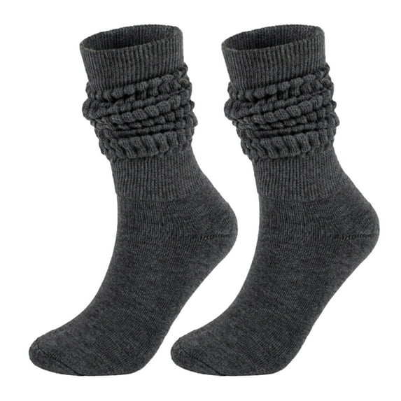 YESIMOLA Diabetic Socks Medium High Tube Bubble Socks Fashionable and Versatile Socks Men and Women Socks of the Same Knee High Socks Grey One Size