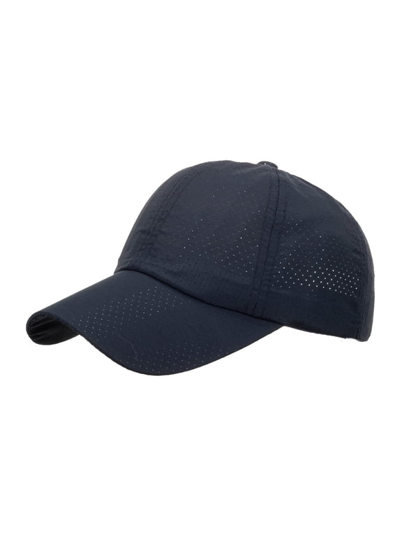 Fitted Hats for Men Baseball Hat Fashion Women Men Sport Mountain Climbing Breathable Beach Baseball Cap Hip Hop Hat Sun Hat Womens Baseball Hat Navy One Size