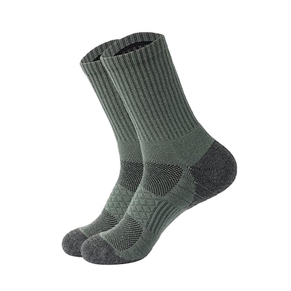 YESIMOLA Hiking Socks Men Merino Wool Hiking Socks Crew Comfortable Wicking Socks Light Weight Breathable For Outdoor Hiking Cycling