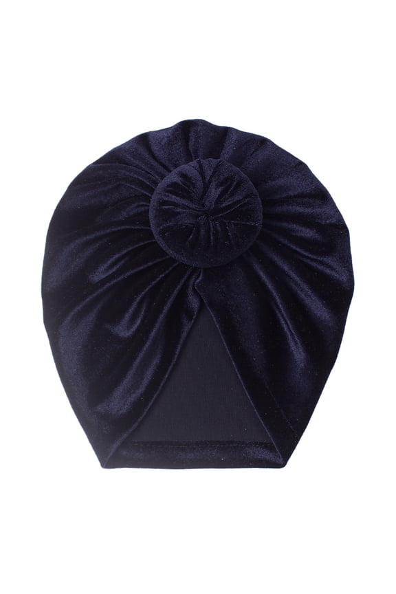 Toddler Girls Hat Baby Hats Solid Knotted Elastics Turban Hat Baby Girl Soft Beanie Cap Newborn Infant Toddler Kid Headwrap