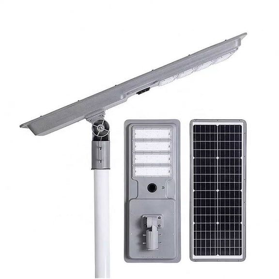 YESLEDLIGHT Solar Parking Lot Lights Dusk To Down 80W 5100LM Solar Powered Street Lights IP65 with 60mm Angle Adjustable Spigot 5000K
