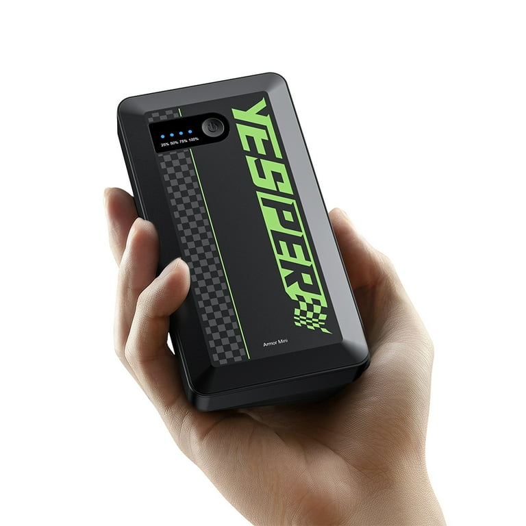 YESPER Car Jump Starter ,1200A12V Battery Jump Box 0.70lbs