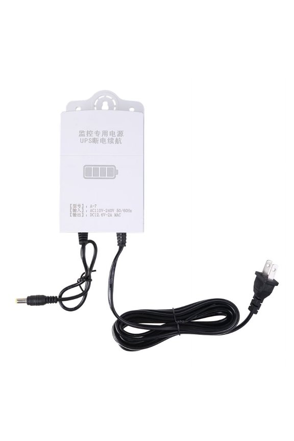 12V-2A WiFi,Router,Modem,Security Camera Mini UPS Battery Backup Surge Protector