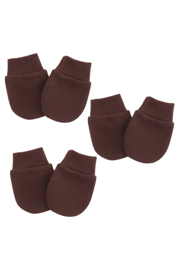 3 Pair/set Baby Cotton Mitten Newborn Anti-eat Hand Anti-Grab Face Protect Glove Baby Mitten