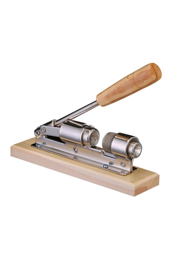 Pecan Sheller Machine Desktop Heavy Duty Pecan Nut Cracker Tool with Wooden Hand