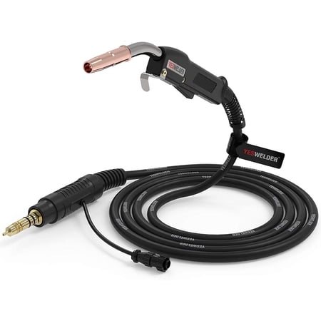 YesWelder 250 Amp MIG Welding Gun Torch Stinger, 15-ft