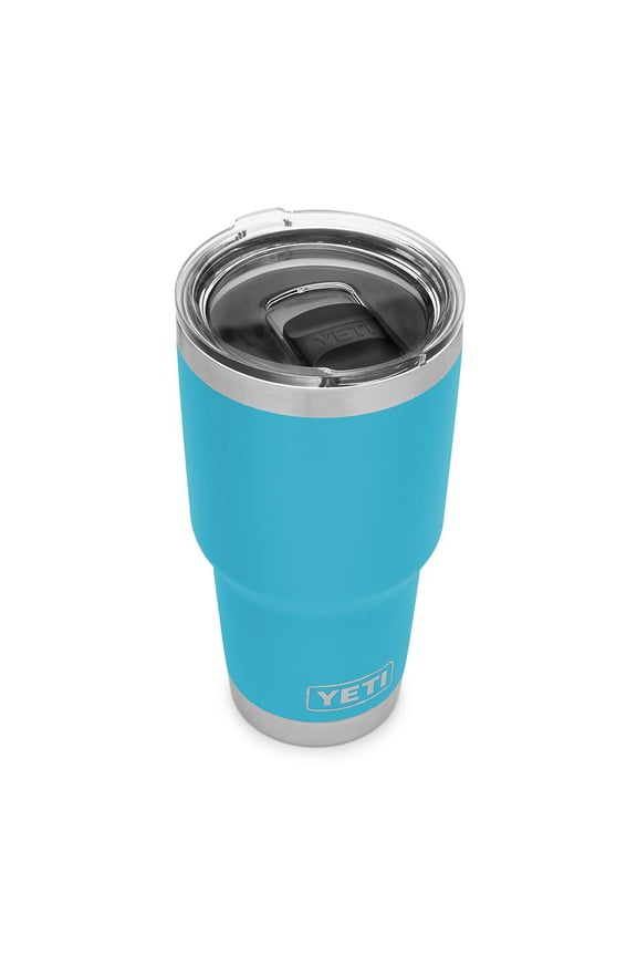 Rambler 30 oz Stainless Steel Vacuum Insulated Tumbler w/MagSlider Lid, Reef Blue