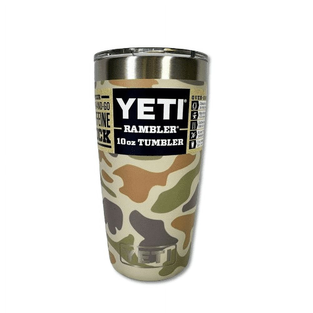 YETI Rambler 10oz Tumbler, Stainless Steel - Tan Camo