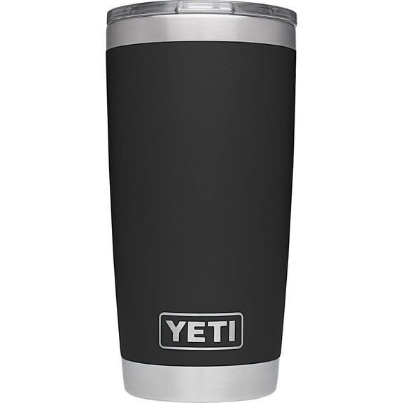 Yeti 20Oz Rambler Tumbler With Magslider Lid Black