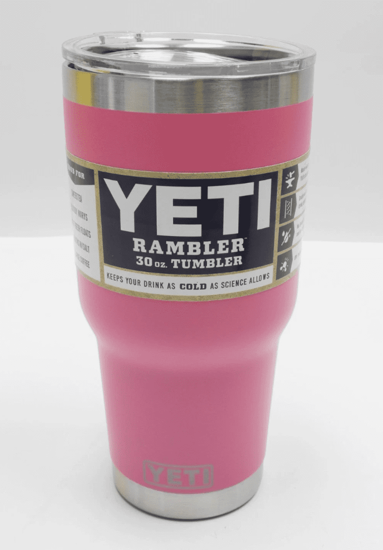 Yeti Rambler 30oz Tumblers w/ Magslid Lid - Power Pink
