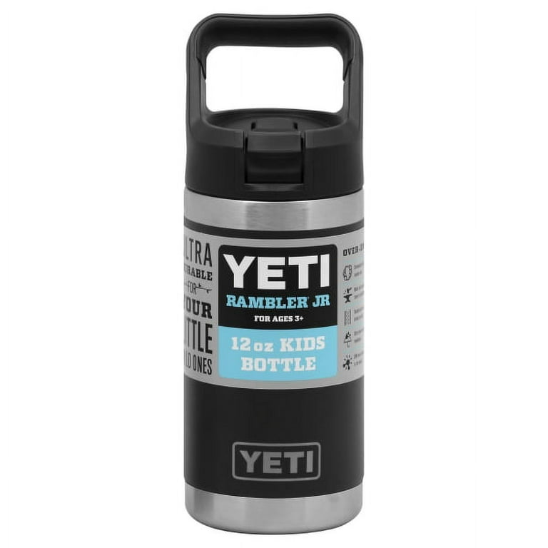 YETI Rambler Jr. 12 oz Kids Bottle, with Straw Cap